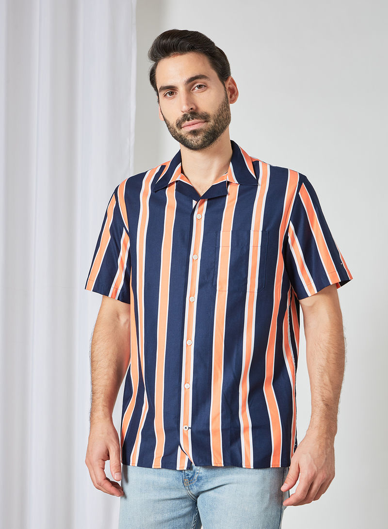 Stripe Regular Fit Shirt Multicolour