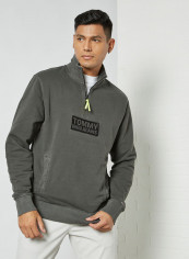 Organic Cotton Logo Sweatshirt Grey reviews Organic Cotton Logo Sweatshirt Grey