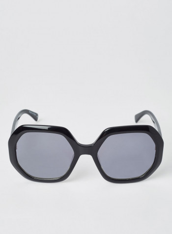 Women's Hexagon Frame Sunglasses