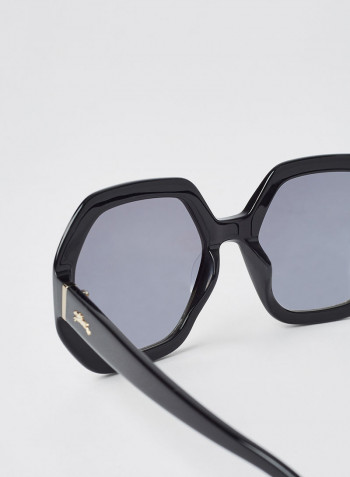 Women's Hexagon Frame Sunglasses