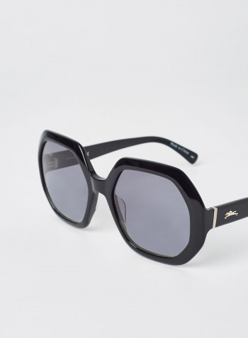 Women's Hexagon Frame Sunglasses