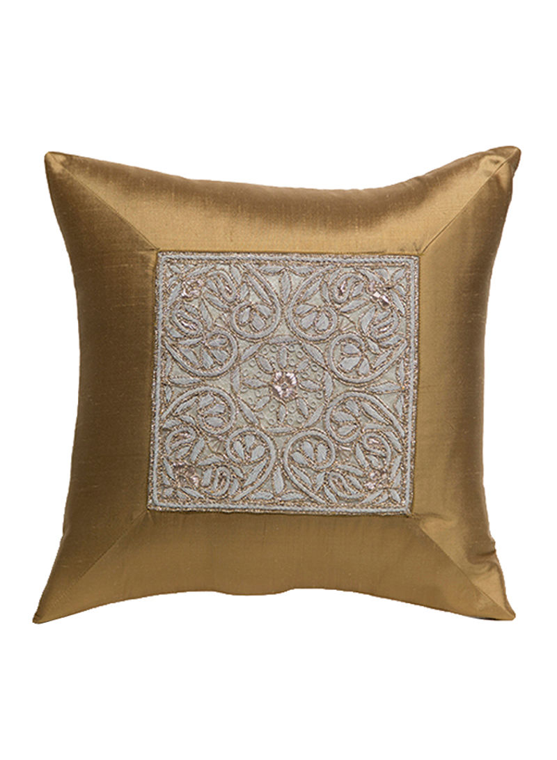 Decorative Pillow Chickoo 40x40centimeter