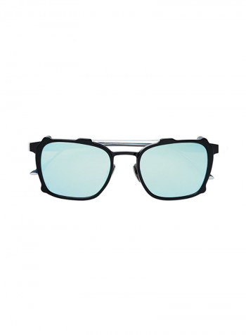 Clip-On Square Frame Sunglasses - Lens Size: 54 mm