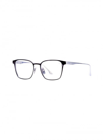 Clip-On Square Frame Sunglasses - Lens Size: 54 mm