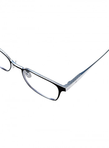 Clip-On Square Frame Sunglasses - Lens Size: 54 mm