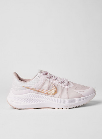 Winflo 8 Running Shoes Lt Violet/Mtlc Red Bronze-Champagne-White