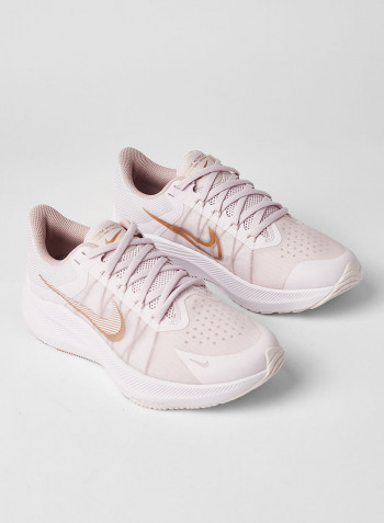 Winflo 8 Running Shoes Lt Violet/Mtlc Red Bronze-Champagne-White
