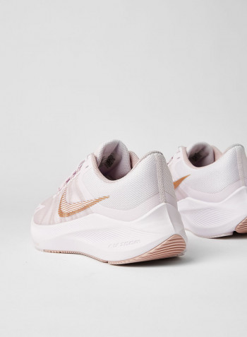 Winflo 8 Running Shoes Lt Violet/Mtlc Red Bronze-Champagne-White