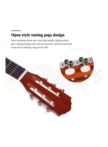 Acoustic Classical Guitar With Accessories