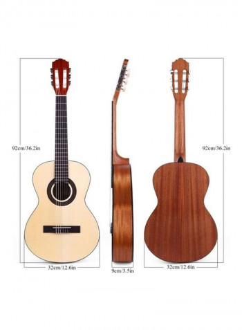 Acoustic Classical Guitar With Accessories