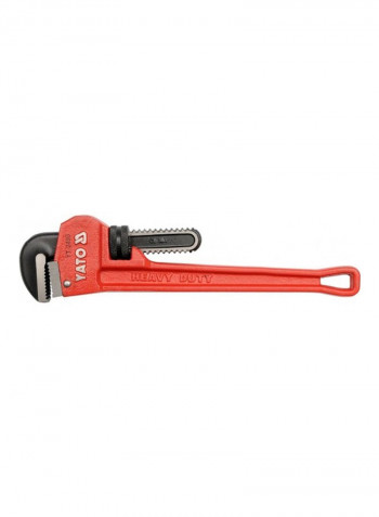 Pipe Wrench Red/Black 12centimeter
