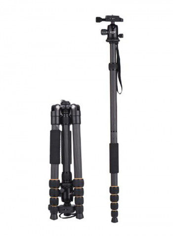 Q666 Professional Tripod With Ball Head 59inch Black