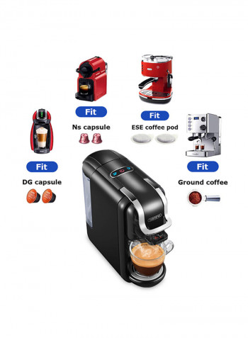 4 In 1 Multiple Capsule Coffee Maker 600 ml 1450 W ST-514 Black