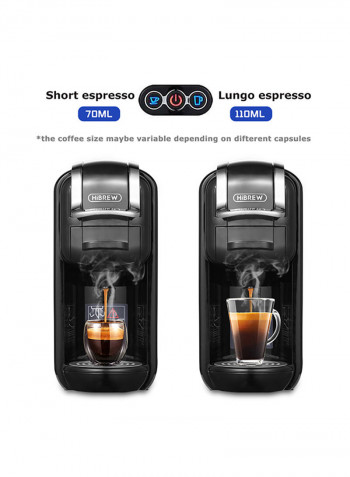 4 In 1 Multiple Capsule Coffee Maker 600 ml 1450 W ST-514 Black