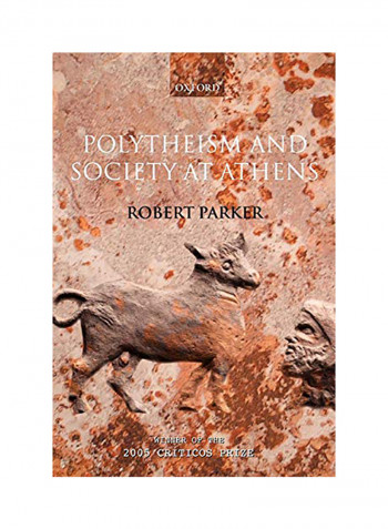 Polytheism And Society At Athens Paperback