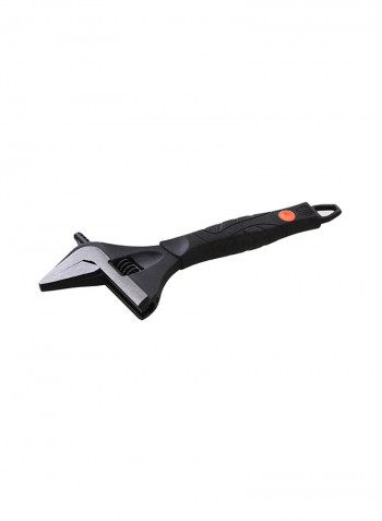 Extra Wide Jaw Adjustable Spanner Black 250millimeter
