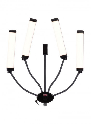 FX-800II Four-Arm LED Video Lamp Black/Grey/White