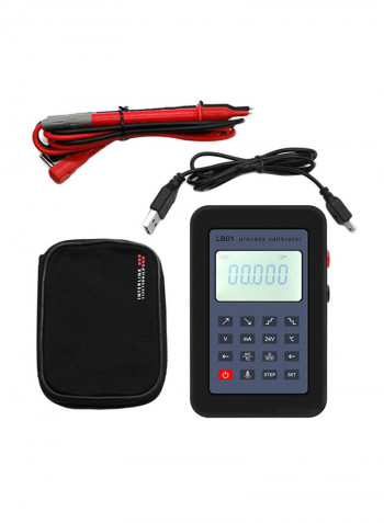 Calibrator Tester Resistance Current Voltmeter Black/Grey 16centimeter
