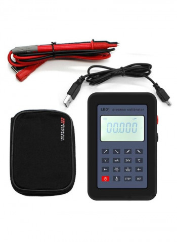 Calibrator Tester Resistance Current Voltmeter Black/Grey 16centimeter