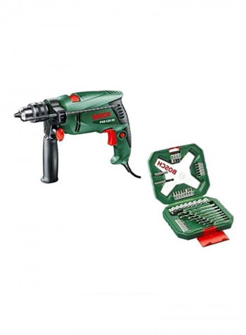 Impact Hammer Drill Green/Black/Red