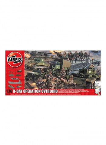 WWII Military Plastic Model Kit Set 29X14X3inch