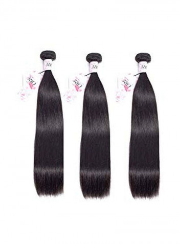 Straight Hair Extensions 1 Jet Black 18inch