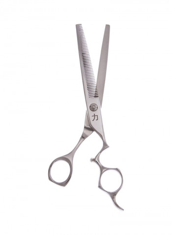 Japanese 46 Teeth Thinning Shear Silver 7inch