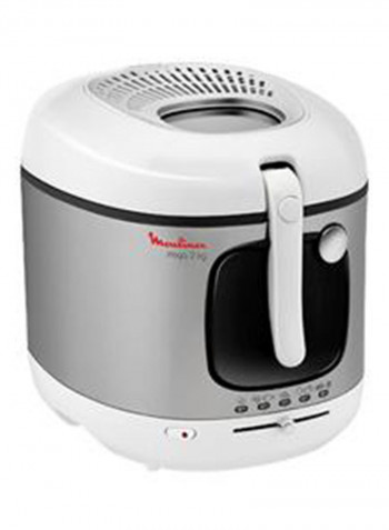 Electric Deep Fryer 2100W AM480027 White/Silver