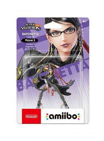 Smash Bros Amiibo Beyonetta 2P Fighter Action Figure 2.36x5.12x7.48inch