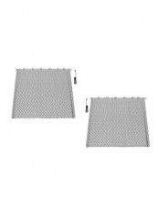 2-Piece Replacement Fireplace Screen Set Black reviews 2-Piece Replacement Fireplace Screen Set Black