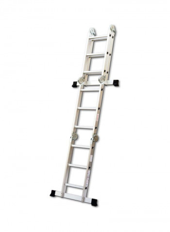 Multipurpose Steps Ladder Silver/Black 4 X 4meter