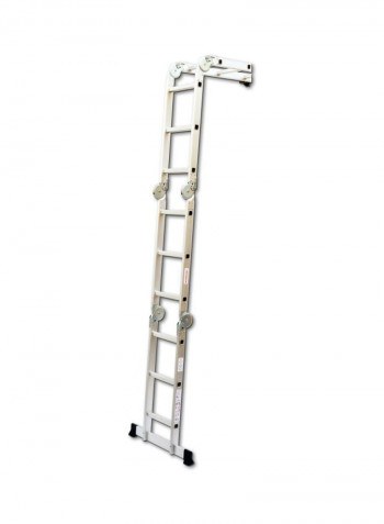 Multipurpose Steps Ladder Silver/Black 4 X 4meter