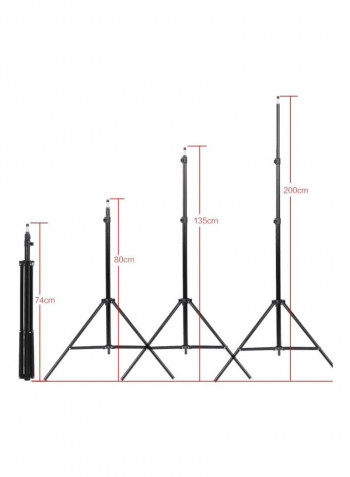 Photography Studio Lighting Kit Black
