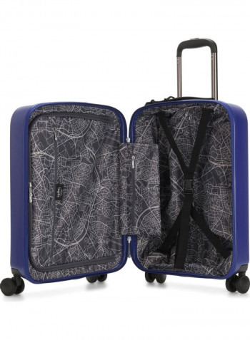 Curiosity Cabin Carry On Luggage 22-Inches Blue