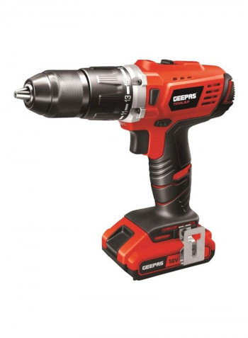Lithium Hammer Drill Red/Black/Silver