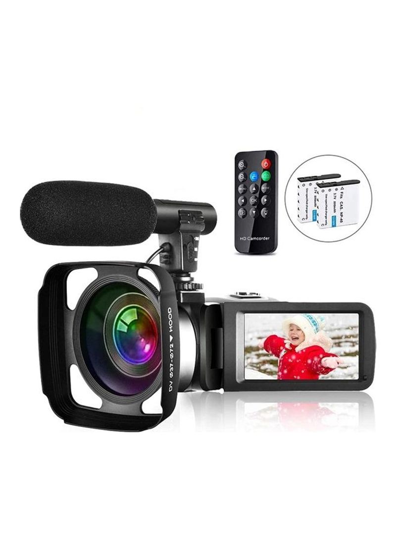 Vlogging Camera For Youtube Full HD YDU-01 Black