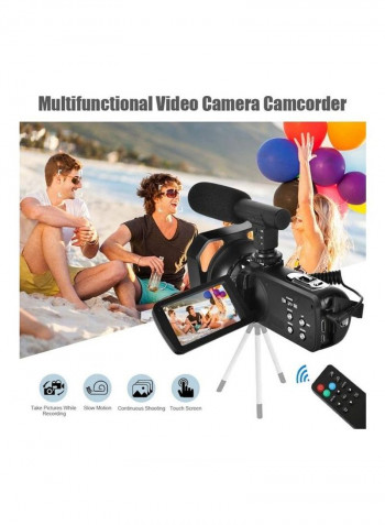 Vlogging Camera For Youtube Full HD YDU-01 Black