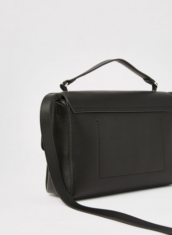 Logo Monogram Crossbody Bag Ck Black