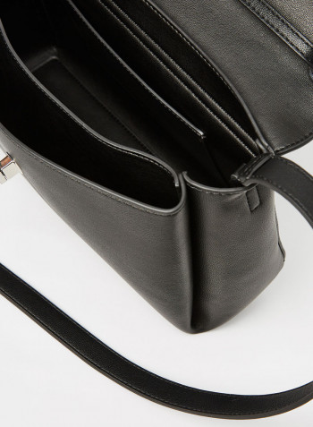 Logo Monogram Crossbody Bag Ck Black
