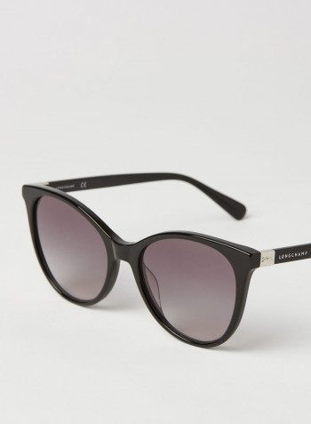 Women's Full Rim Acetate Modified Rectangle Sunglasses - Lens Size: 54 mm