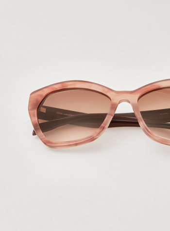 Women's Full Rim Acetate Cat Eye Sunglasses - Lens Size: 56 mm