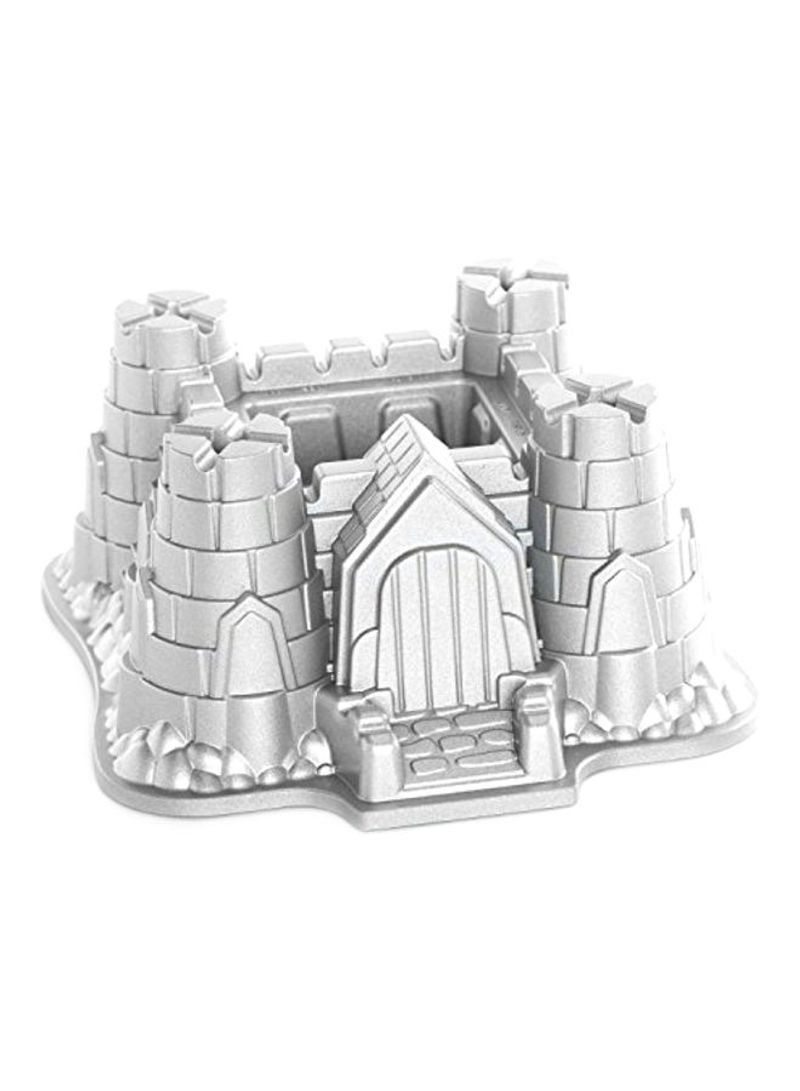 Pro Cast Castle Bundt Pan Silver 9.8x9.8x4.4inch