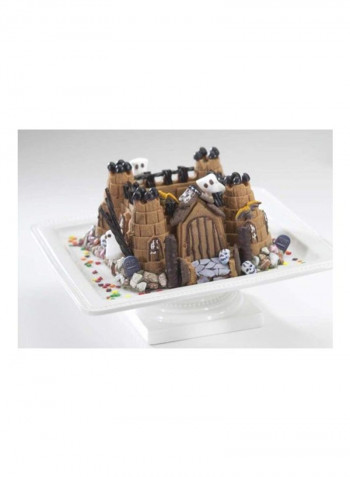 Pro Cast Castle Bundt Pan Silver 9.8x9.8x4.4inch