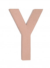 Letter Y Paper Mache Beige 12inch reviews Letter Y Paper Mache Beige 12inch