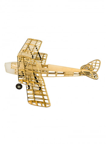 Tiger Moth Remote Control Biplane Airplane With Kit S1901 60x15x8centimeter