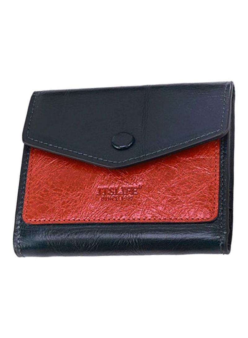 RFID Bifold Wallet Black/Red