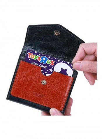 RFID Bifold Wallet Black/Red