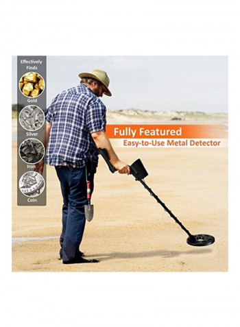 Pinpointer Metal Detector Black 28.7x6.5x5inch