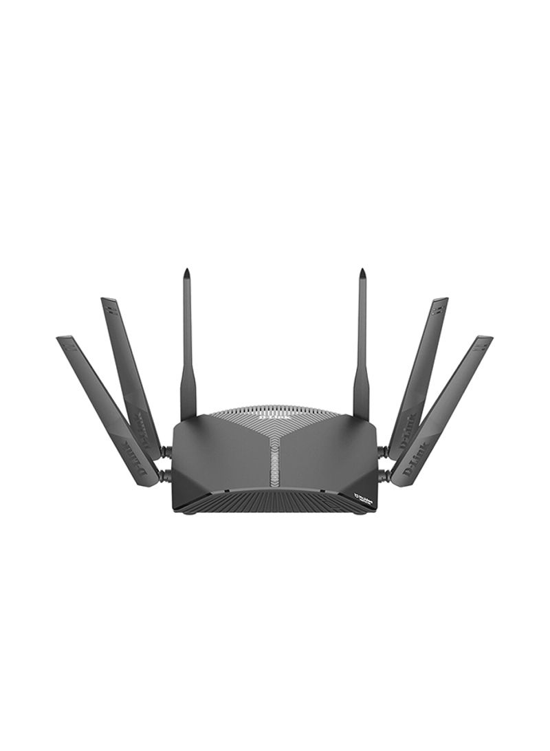 Dir-3060 Exo Ac3000 Smart Mesh Wi-Fi Router Black