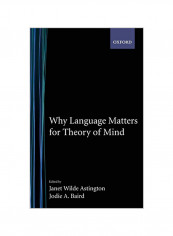 Why Language Matters for Theory of Mind Hardcover